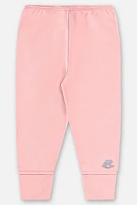 Calça para Bebê Unissex em Suedine Rosa Up Baby