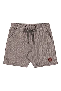 Bermuda Infantil para Menino em Moletinho Cinza Elian