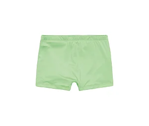 Sunga de Praia Infantil Masculina Verde Neon Kiko e Kika
