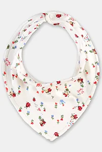 Babador Bandana para Bebê Menina Estampa Joaninhas Up Baby