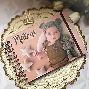 Livro de Recordações do Bebê Personalizado