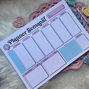 Desk Planner Semanal