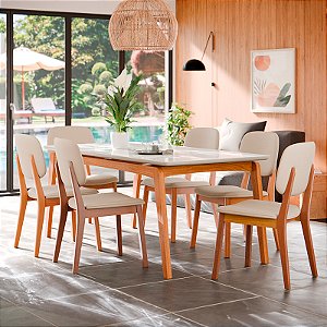 Conjunto Mesa Detroit 1,80