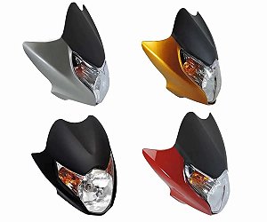Farol Moto Completo c/ Carenagem Cg Titan 150 Mix 2010
