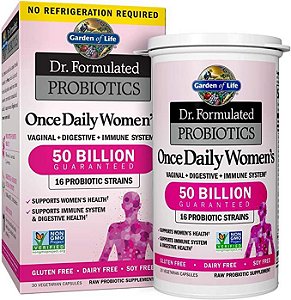 PROBIOTICO (30 CAPS) DR FORMULATED ONCE DAILY WOMENS - GARDEN OF LIFE