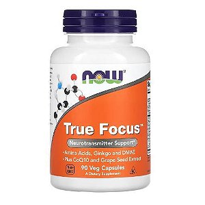 True Focus 90 Cápsulas Now Foods