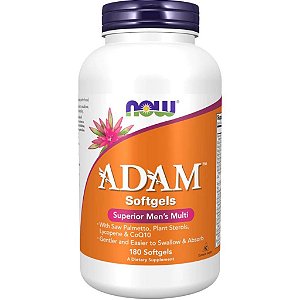 Adam Multivitamínico Superior para o Homem 180 Cápsulas Softgels - Now Foods