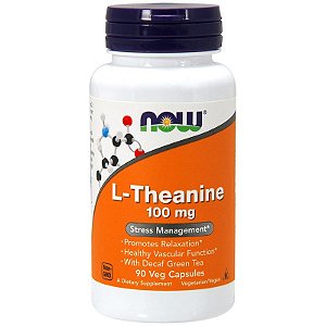 L-TEANINA 100MG (90 CAPS) NOW FOODS