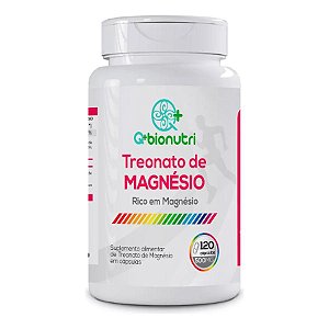 Magnesio Treonato 350mg 120 Capsulas - Bionutri