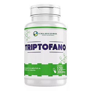 Triptofano 300mg 120 Cápsulas - Floral Ervas