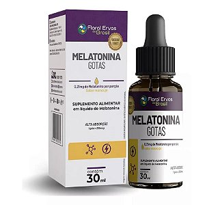 Melatonina Líquida 0,21mg 30ml - Floral Ervas