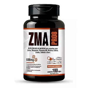 ZMA PRO8 + Arginina 600mg 180 Cápsulas - Floral Ervas