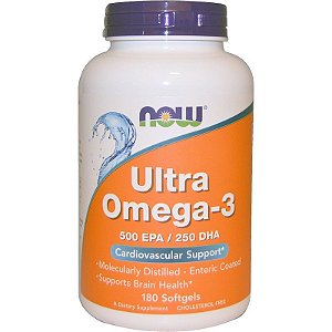 ULTRA OMEGA-3 (500 EPA/250 DHA) NOW FOODS