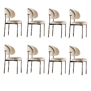 Kit Promocional 8 Cadeiras Lázio 4411