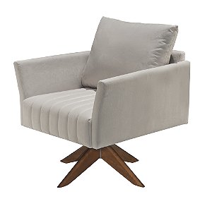 Poltrona Enigma Giratória | Design, Conforto Premium e Mobilidade Inteligente para Ambientes Modernos