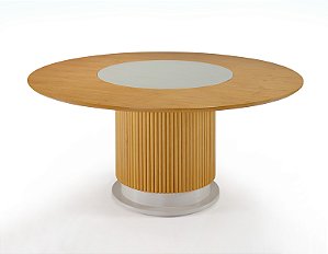 Mesa de Jantar Redonda Attractive TV C/ Giratório Embutido 6937/6936/6935