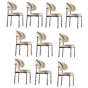 Kit Promocional 10 Cadeiras Lázio 4411