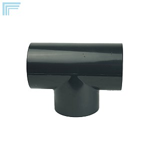 TEE SOLDÁVEL 1-1/4" UPVC CINZA 40MM