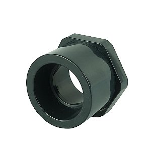 SANKING BUCHA DE REDUCAO CURTA SOLDAVEL UPVC CINZA 63-40MM