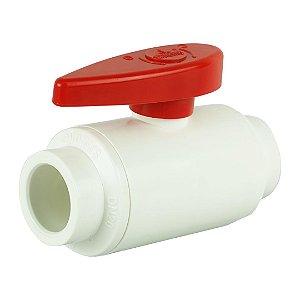 SANKING REGISTRO DE ESFERA SOLDAVEL 1-1/2" UPVC BRANCO 50MM