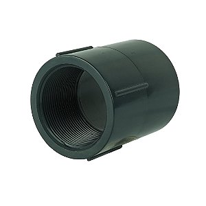 SANKING ADAPTADOR P/ ROSCA FEMEA SOLDAVEL 2" UPVC CINZA 63MM