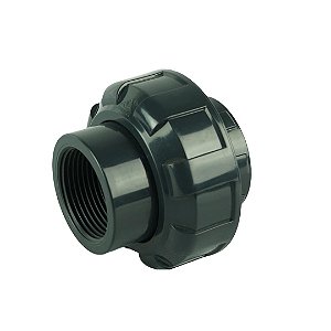 SANKING UNIAO ROSCA/SOLDAVEL 1-1/2" UPVC CINZA 50MM