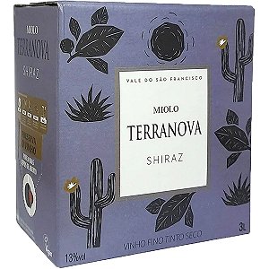 Vinho Terranova Shiraz Bag In Box 3 Litros