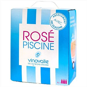 Vinho Piscine Rosé Bag in Box 3 Litros