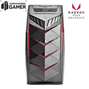 COMPUTADOR GAMER AMD RYZEN 3 3200G 8GB DDR4 SSD 240GB GABINETE GAMER ATX 500W PLACA DE VIDEO RADEON VEGA 8