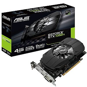 PLACA DE VIDEO ASUS GTX 1050TI 4GB DDR5 PCI-E 128 BITS PH-GTX1050TI-4G