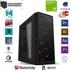 COMPUTADOR PROFESSIONAL MK i5 9400F 8GB DDR4 SSD 240GB HD 1TB GEFORCE GTX 1650 4GB