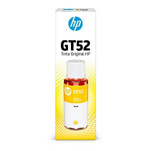 CARTUCHO ORIGINAL HP GT52 M0H54AL 70 ML AMARELO