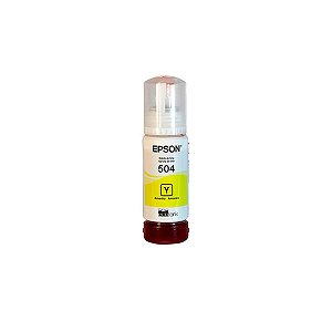 Garrafa de Tinta Original Epson T504420 Amarelo 70ml