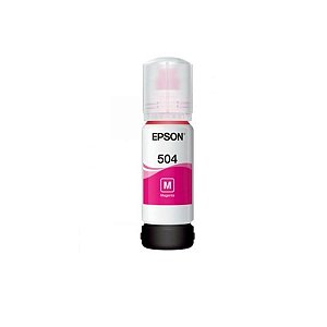 Garrafa de Tinta Original Epson T504320 Magenta 70ml