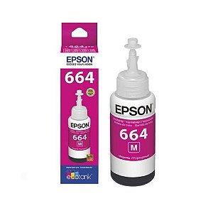 CARTUCHO ORIGINAL EPSON T664320 MAGENTA L110 L200 L210 L350 L355 L555