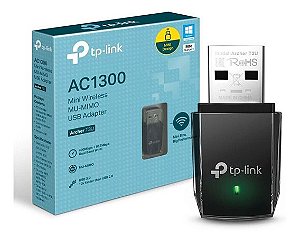 ADAPTADOR USB TP-LINK ARCHER T3U AC1300 WIRELLES DUAL BAND 2,4/5GHZ MIMO