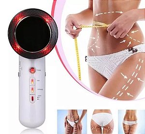 APARELHO ULTRASSOM E INFRAVERMELHO MASSAGEADOR 3 EM 1 - CAVITAÇÃO