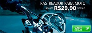 Rastreador para Moto (Equipamento + Serviço de Rastreamento)
