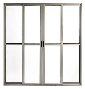 PORTA BALÇÃO 4 FOLHAS   MEDIDA 2,10 X 1,50 BRILHANTE