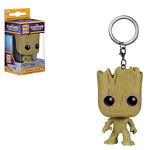 Chaveiro Funko Pocket Pop Guardians Of Galaxy Groot