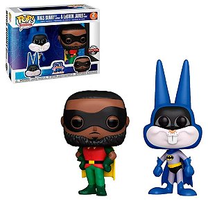 Funko Pop Space Jam Bugs Bunny Batman & Lebron James Robin