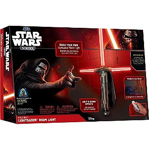 Luminária 3D Star Wars Sabre Kylo Ren