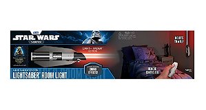 Luminária Star Wars Remote Control Lightsaber Darth Vader