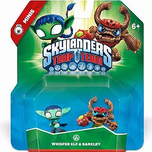 Skylanders Trap Team Mini - Whisper Elf & Barkley