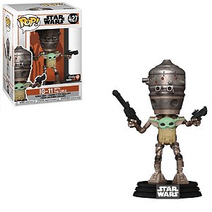 Funko Pop The Mandalorian 427 Ig-11 w/ The Child Grogu