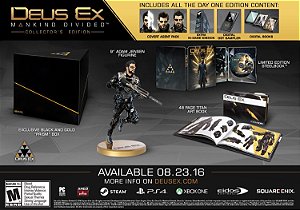 Deus Ex: Mankind Divided Collector's Edition - PS4