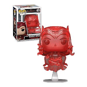 Funko Pop Marvel Wandavision 823 Scarlet Witch Red Glitter