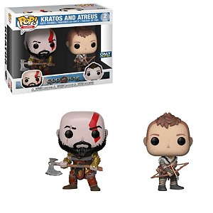 Funko Pop God Of War Kratos And Atreus 2-Pack Exclusive