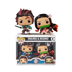 Funko Pop Demon Slayer - Tanjiro & Nezuko 2-Pack Exclusive
