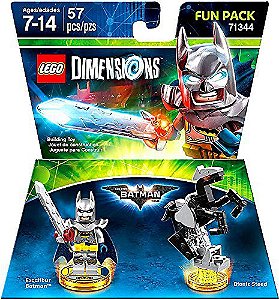 Lego Dimensions Batman Movie Excalibur Batman and Bionic Steed Fun Pack 57pcs.
